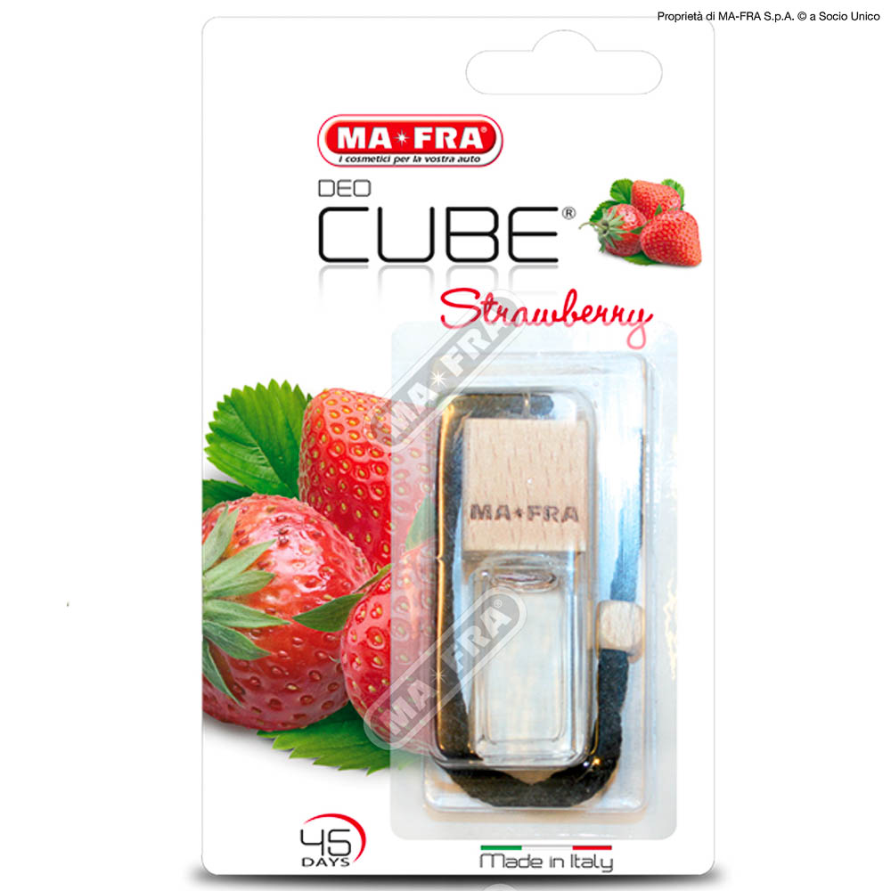 Deo cube strawberry 24 pcs MA-FRA H0198