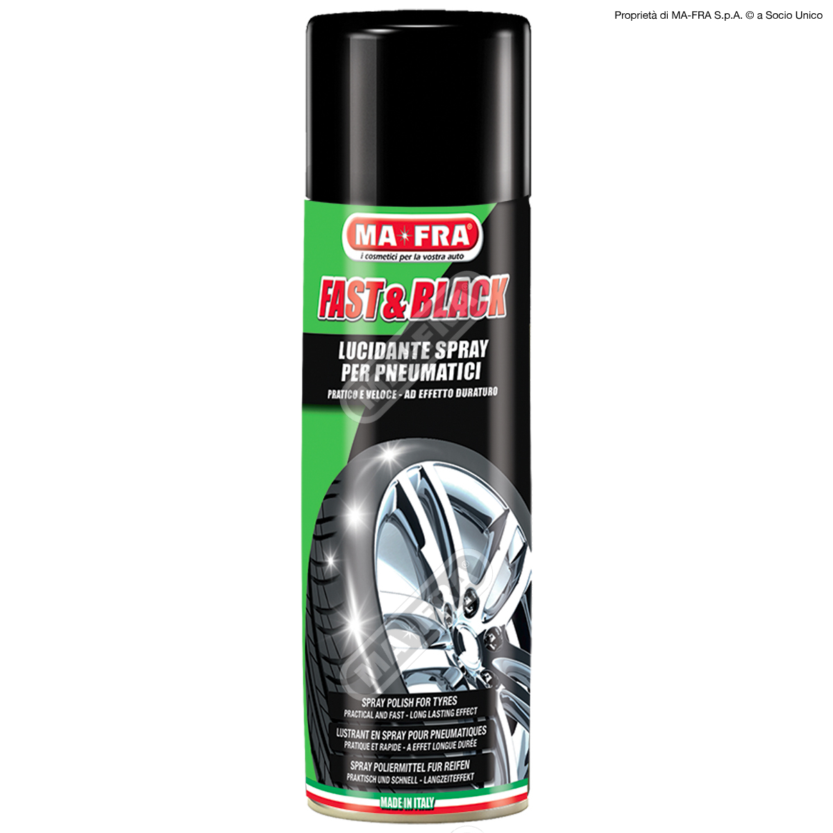 Fast e black spray 200 ml 24*PZ MA-FRA H0271
