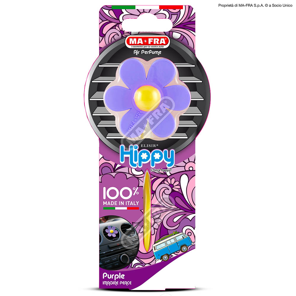 Hippy purple 12 pcs imagine peace MA-FRA H0945