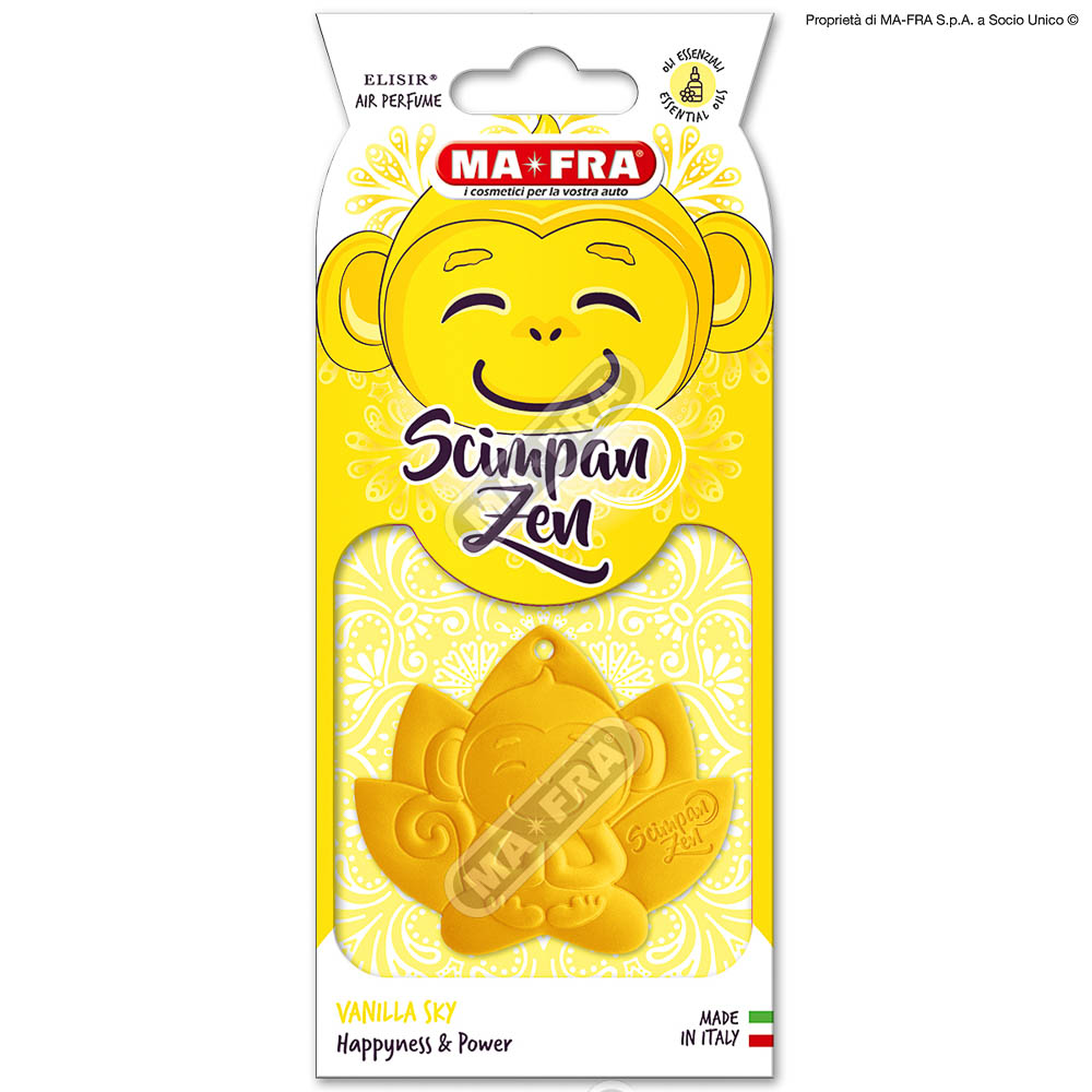 Scimpanzen giallo vanilla sky 24 pcs MA-FRA H1132