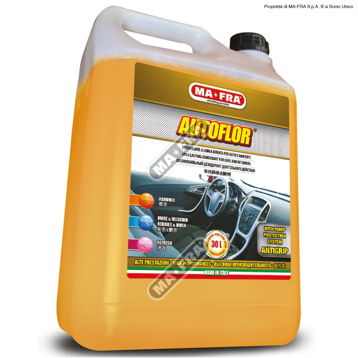 Autoflor 5000 ml agrumix 4 pcs MA-FRA P0758
